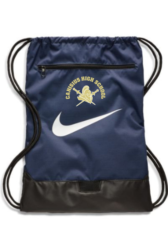 blue nike drawstring backpack CHS Nike Drawstring Bag