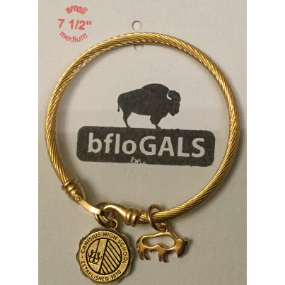 Canisius HS Gold Bracelet