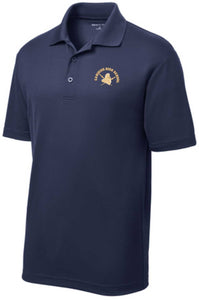 CHS Sport-Tek Racemesh Navy Polo