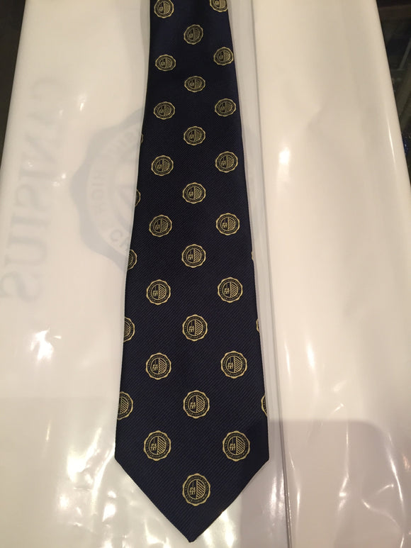 CHS Navy/Gold Seal Tie