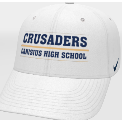 Nike White CHS Crusaders Fitted Cap